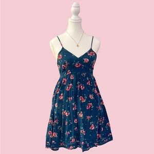 Floral Spaghetti Strap Dress